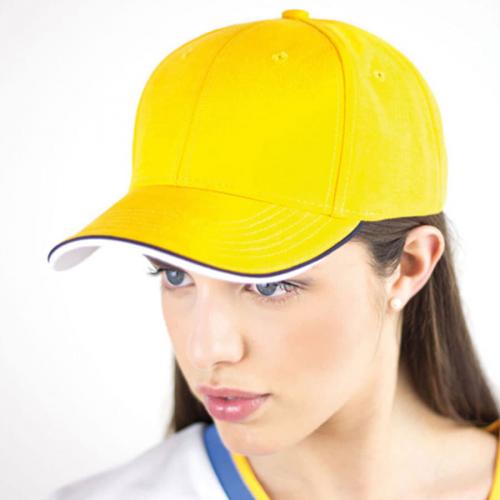 Бейсболка PILOT PIPING SANDWICH, 6 клиньев; - купить необычные подарки в Воронеже