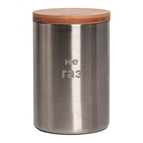 Термокружка BAMBOO с крышкой; - купить необычные сувениры в Воронеже