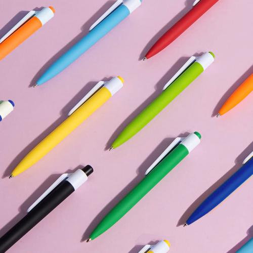 Ручка шариковая N16 soft touch; - купить необычные сувениры в Воронеже