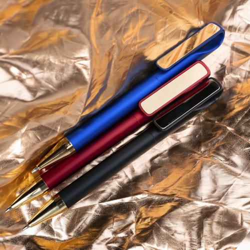 Ручка шариковая GLOSSY GOLD; - купить именные сувениры в Воронеже