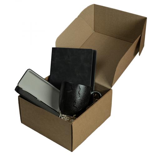 Набор подарочный AUTOGRAPH: кружка, ежедневник, ручка, футляр для ручки, стружка, коробка; - купить необычные сувениры в Воронеже