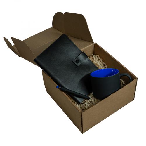 Набор подарочный DYNAMIC: кружка, ежедневник, ручка,  стружка, коробка; - купить необычные сувениры в Воронеже