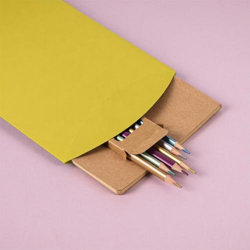Набор подарочный PAINTER: скетчбук-блокнот, набор цветных карандашей; - купить подарки с логотипом в Воронеже