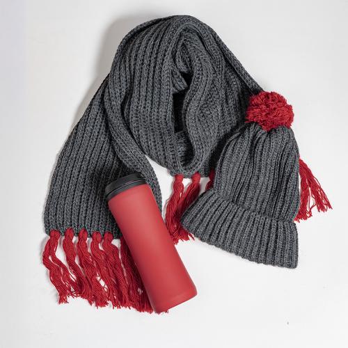 Набор подарочный COLD NIGHT: шарф и шапка; - купить необычные подарки в Воронеже