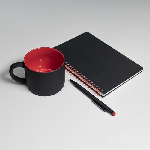 Набор подарочный FLAME: блокнот, ручка; - купить необычные подарки в Воронеже