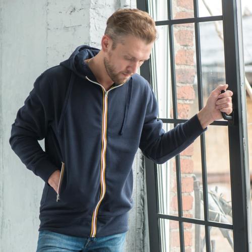 Толстовка худи на молнии с начесом LAS VEGAS MAN 280; - купить необычные подарки в Воронеже