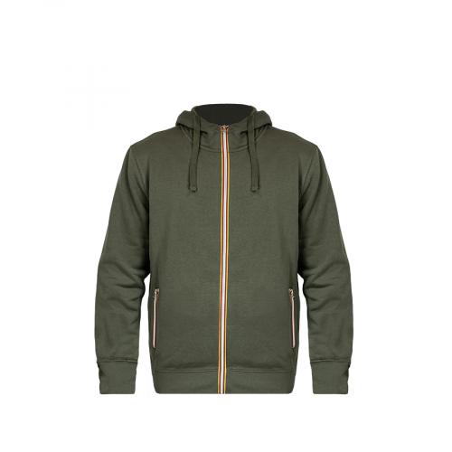 Толстовка худи на молнии с начесом LAS VEGAS MAN 280; - купить подарки с логотипом в Воронеже