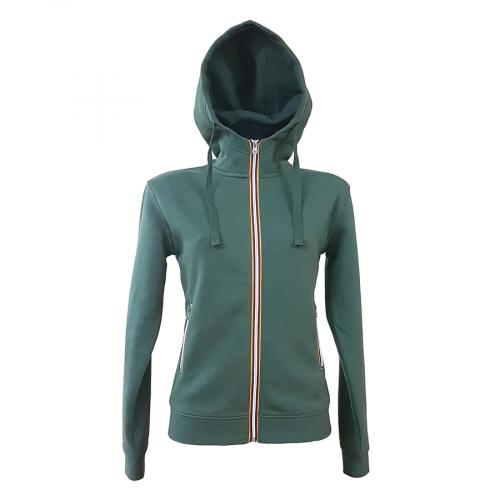 Толстовка худи на молнии с начесом LAS VEGAS LADY 280; - купить бизнесс-сувениры в Воронеже