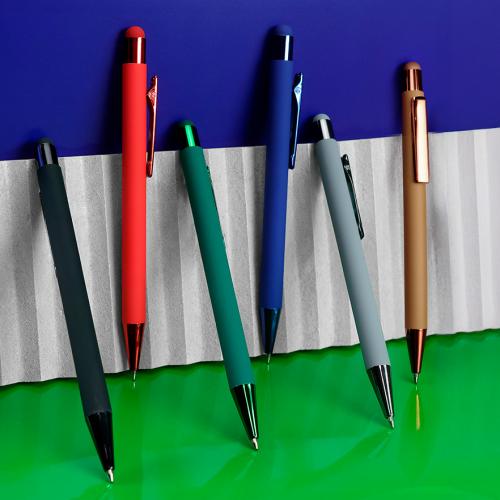 Ручка шариковая FACTOR COLOR со стилусом; - купить необычные сувениры в Воронеже