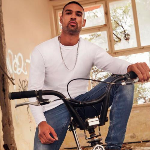 Футболка мужская SUPER PREMIUM LONG SLEEVE 190; - купить подарки с логотипом в Воронеже