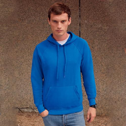 Толстовка без начеса LIGHTWEIGHT HOODED SWEAT 240; - купить необычные сувениры в Воронеже