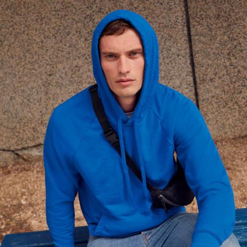 Толстовка без начеса LIGHTWEIGHT HOODED SWEAT 240; - купить именные сувениры в Воронеже