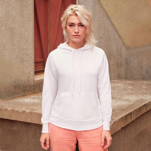 Толстовка женская без начеса LIGHTWEIGH HOODED SWEAT 240; - купить необычные подарки в Воронеже