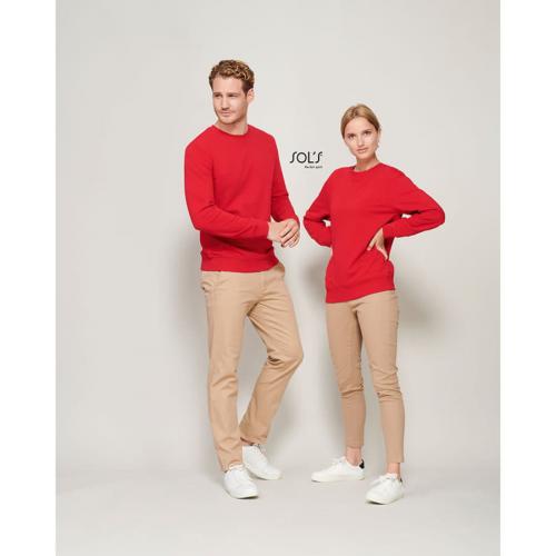 Толстовка свитшот унисекс COMET 280 из органического хлопка; - купить именные сувениры в Воронеже