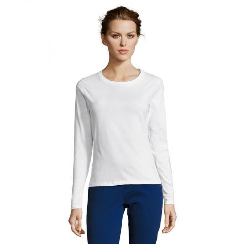 Футболка женская с длинным рукавом MAJESTIC; - купить именные сувениры в Воронеже