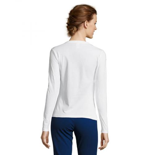 Футболка женская с длинным рукавом MAJESTIC; - купить подарки с логотипом в Воронеже