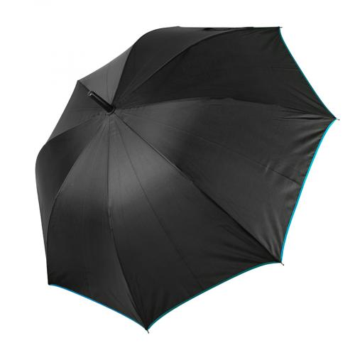 Зонт-трость BACK TO BLACK, пластиковая ручка; - купить необычные подарки в Воронеже