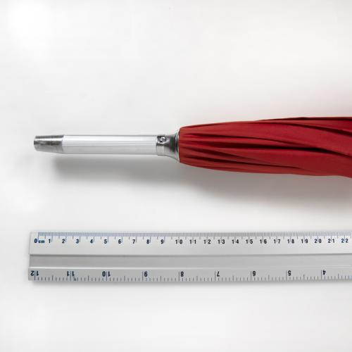 Зонт-трость SILVER, пластиковая ручка; - купить подарки с логотипом в Воронеже