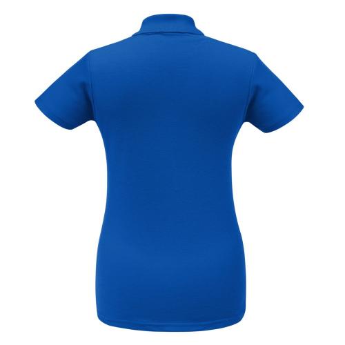 Рубашка поло женская ID.001 ярко-синяя; - купить необычные подарки в Воронеже