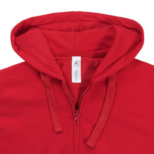 Толстовка женская Hooded Full Zip красная; - купить именные сувениры в Воронеже