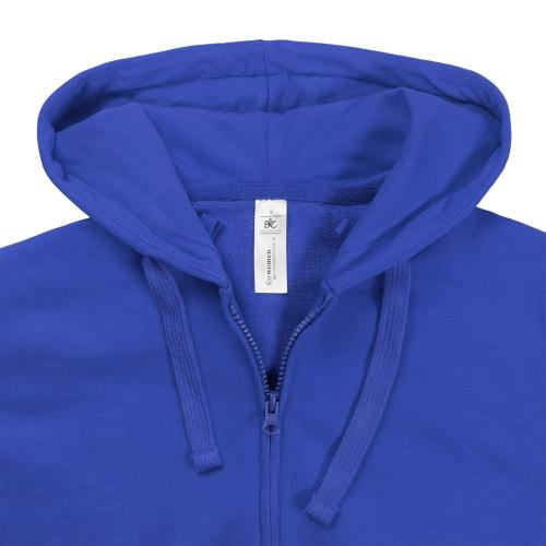 Толстовка женская Hooded Full Zip ярко-синяя; - купить именные сувениры в Воронеже