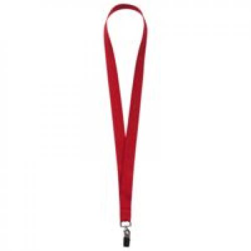 Лента для бейджа Neckband, красная