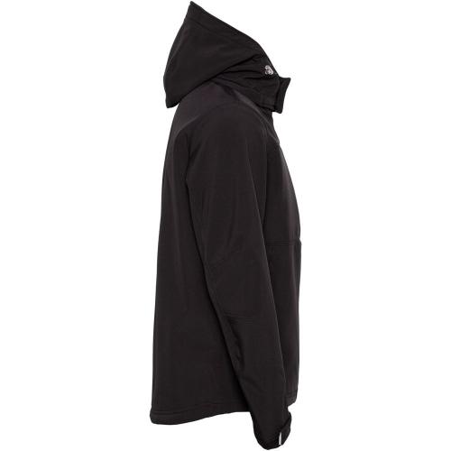 Куртка мужская Hooded Softshell черная; - купить необычные подарки в Воронеже