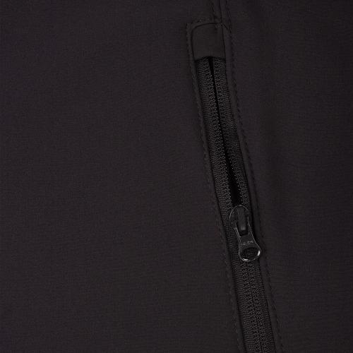 Куртка мужская Hooded Softshell черная; - купить подарки с логотипом в Воронеже