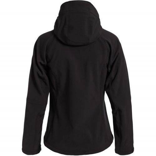 Куртка женская Hooded Softshell черная; - купить необычные сувениры в Воронеже