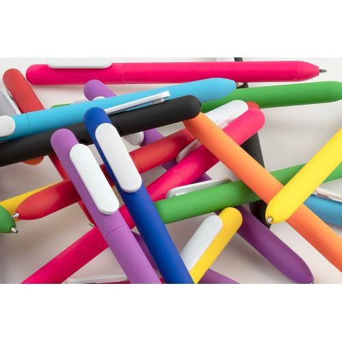 Ручка шариковая Swiper Soft Touch; - купить подарки с логотипом в Воронеже