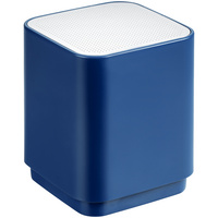 Беспроводная колонка с подсветкой логотипа Glim, синяя