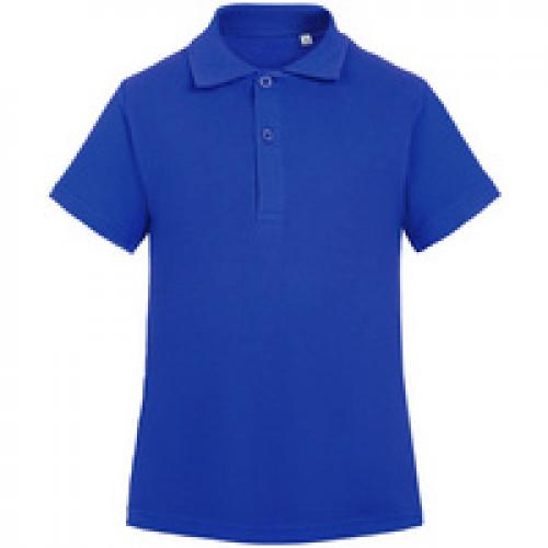 Рубашка поло детская Virma Kids, ярко-синяя