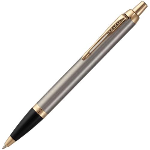 Ручка шариковая Parker IM Core K321 Brushed Metal GT M; - купить бизнесс-сувениры в Воронеже