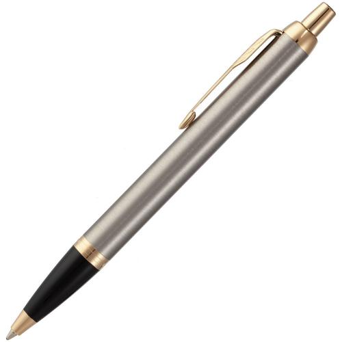 Ручка шариковая Parker IM Core K321 Brushed Metal GT M; - купить необычные подарки в Воронеже