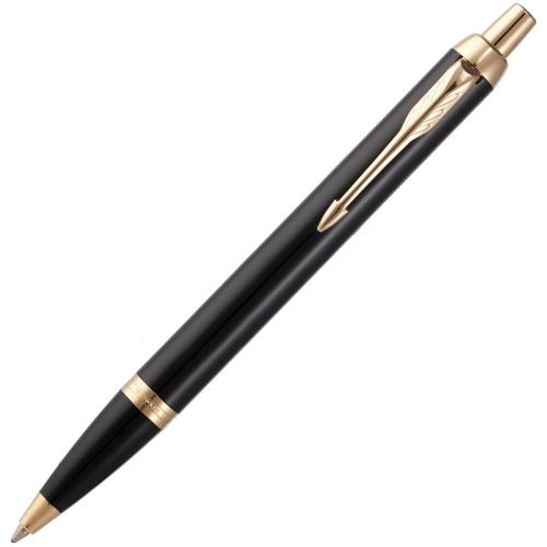 Ручка шариковая Parker IM Core Black GT; - купить именные сувениры в Воронеже