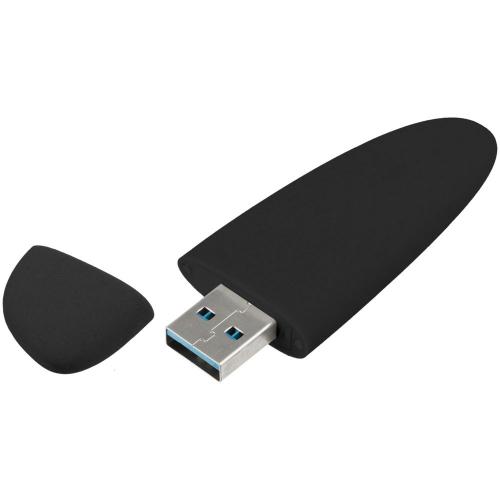 Флешка Pebble, черная, USB 3.0; - купить необычные подарки в Воронеже