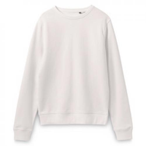 Свитшот унисекс BNC Inspire (Organic), молочно-белый