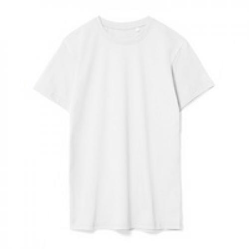 Футболка унисекс T-Bolka 160, белая (теплый оттенок)