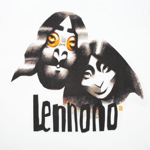 Футболка «Меламед. John Lennon, Yoko Ono»; - купить именные сувениры в Воронеже