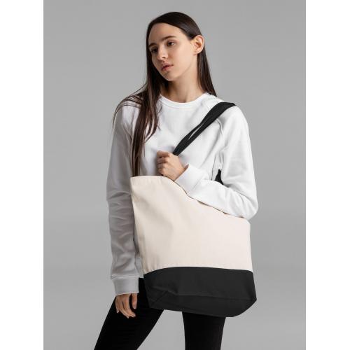 Сумка для покупок на молнии Shopaholic Zip; - купить подарки с логотипом в Воронеже