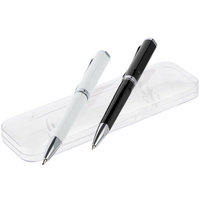 Набор Phase: ручка и карандаш, черный с белым