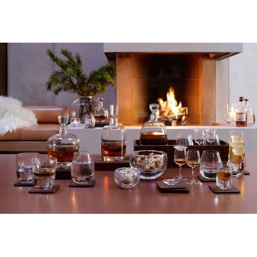 Набор бокалов Islay Whisky с деревянными подставками; - купить именные сувениры в Воронеже