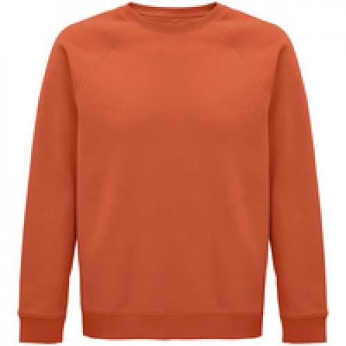 Свитшот унисекс Space, оранжевый