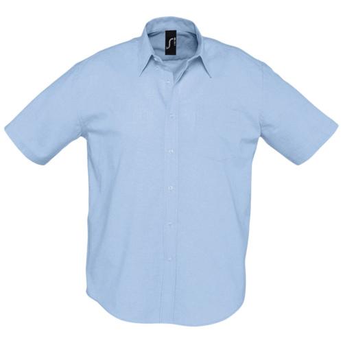 Рубашка мужская с коротким рукавом Brisbane; - купить бизнесс-сувениры в Воронеже