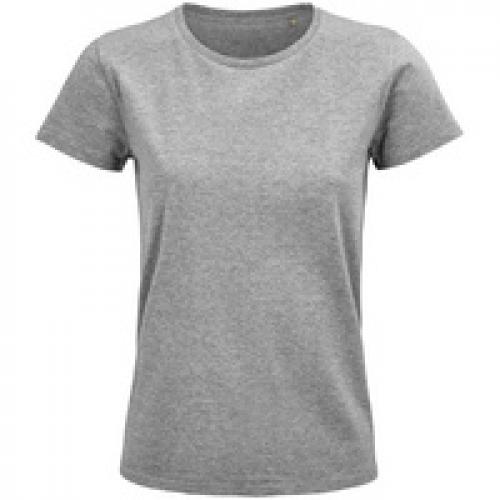 Футболка женская Pioneer Women, серый меланж