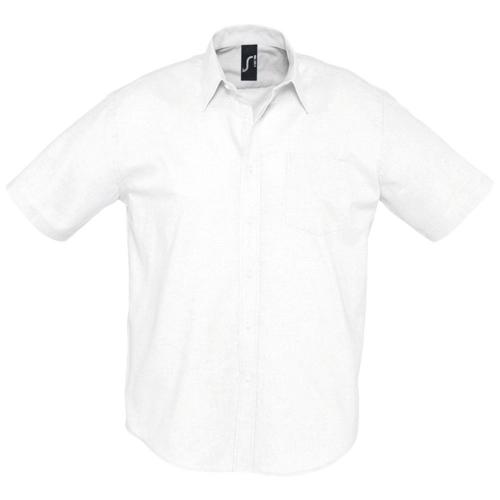 Рубашка мужская с коротким рукавом Brisbane; - купить бизнесс-сувениры в Воронеже