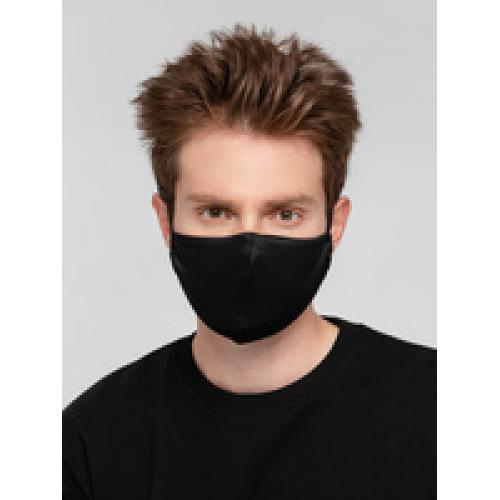 Маска для лица, черная