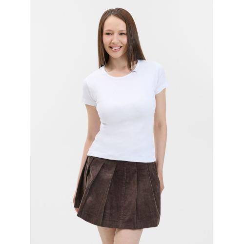 Футболка женская с круглым вырезом Lady 220 белая; - купить именные сувениры в Воронеже