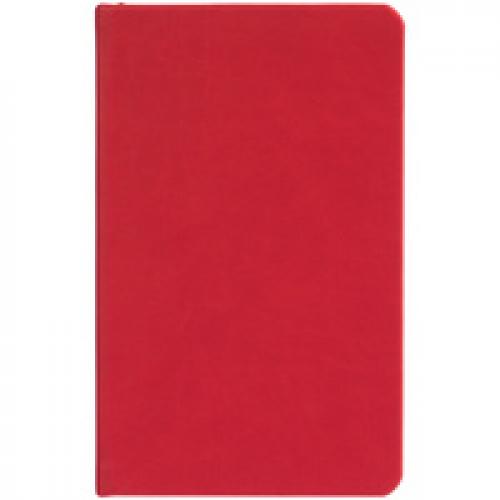 Блокнот Cluster Mini в клетку, красный