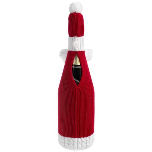 Чехол для бутылки «Дед Мороз»; - купить подарки с логотипом в Воронеже